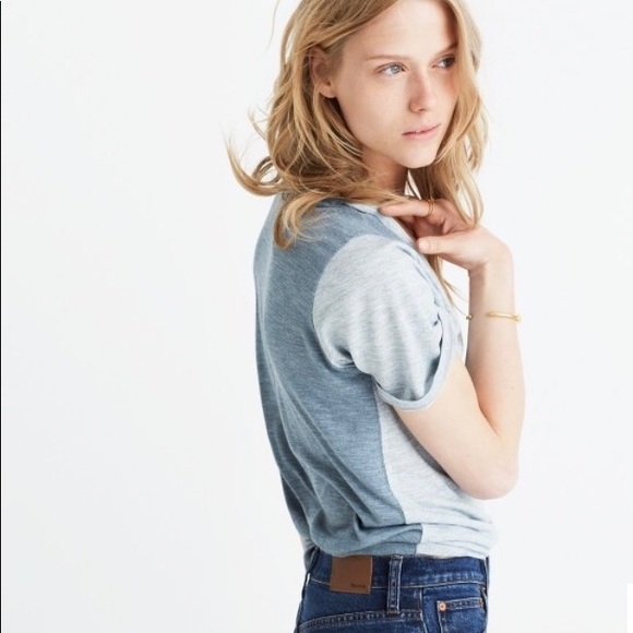 Madewell Tops - Madewell anthem scoop elbow sleeve tee sz XXS (46)